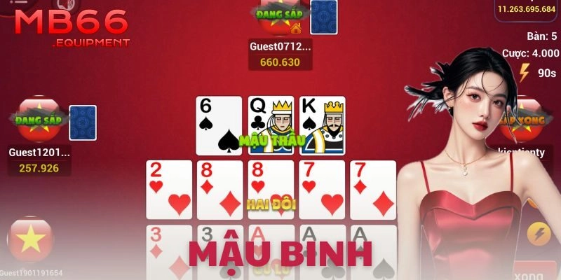 Cách tính điểm và cược trong mậu binh